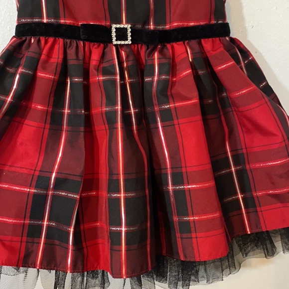 NWOT Clementine Red Plaid Holiday Dress 12 Mo. Host Pick 11/21! - Picture 3 of 8